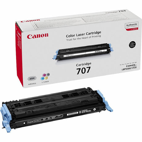 Canon 707 Black Toner Cartridge