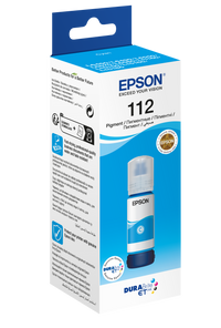 Epson 112 Ink Bottles Cyan 70ml L6580 / L15150 / L15160 6000 pages