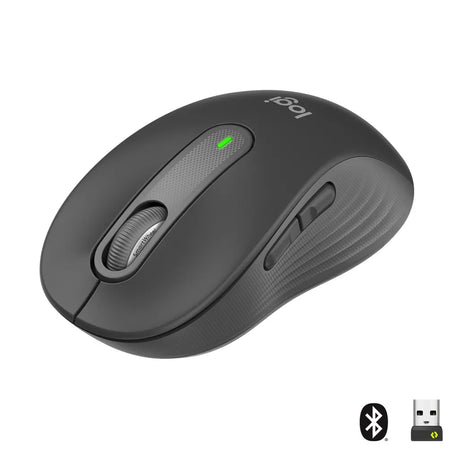 Logitech M650 Signature Wireless Bluetooth Mouse Graphite