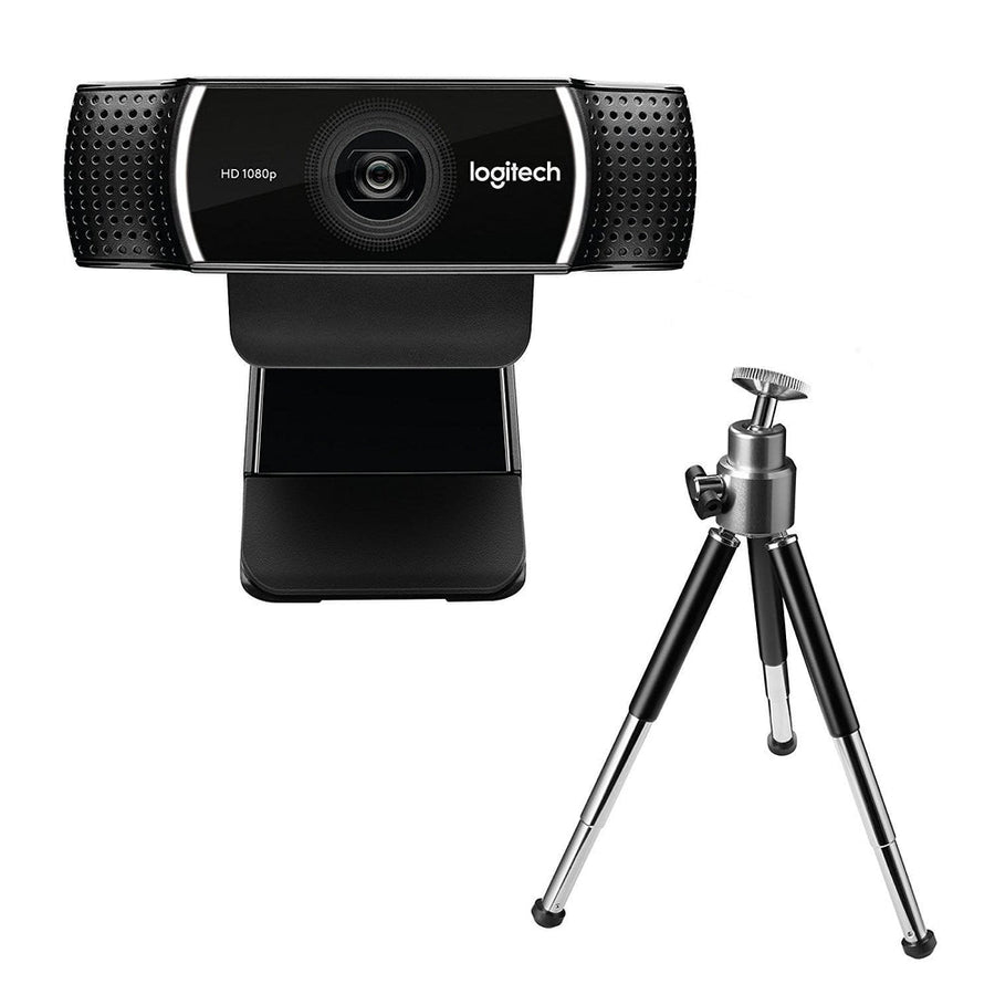 Logitech C922 Pro - Webcam - Stream edition - USB - Black - Includes tri-pod