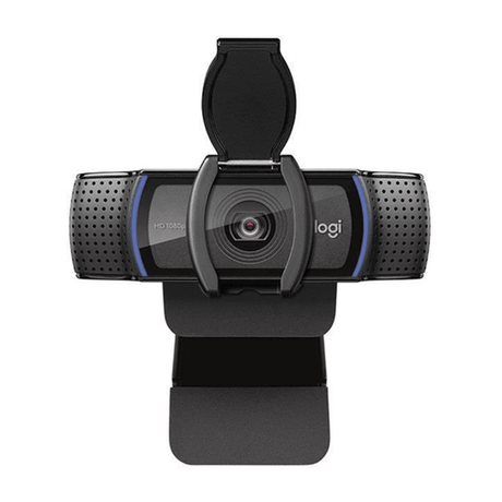 Logitech C920s - Webcam - USB - Black