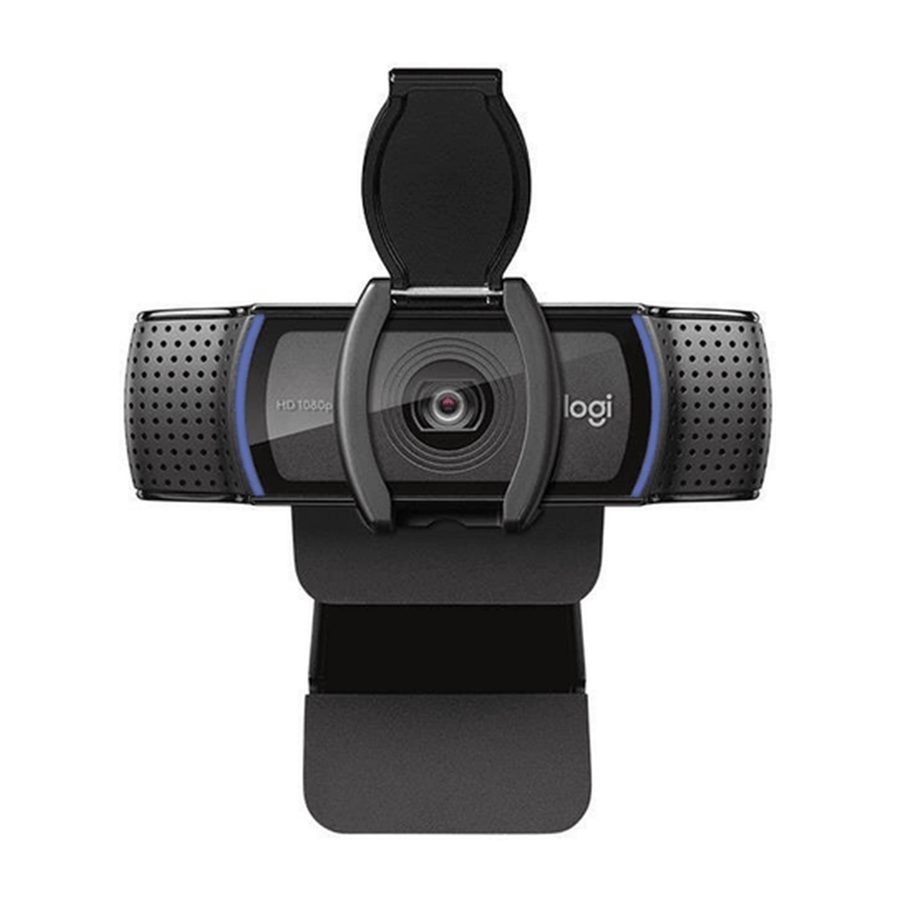 Logitech C920s - Webcam - USB - Black