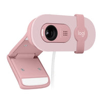 Logitech Brio 100 Full HD 1080p Webcam USB Built-in Microphone Privacy Cover Rose - Image 3