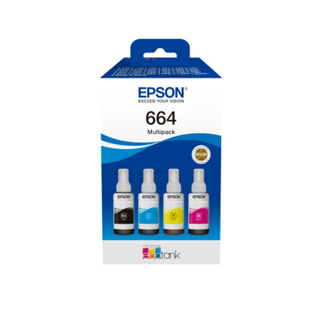 Epson 664 Ink Cartridge Colour EcoTank Original 280ml Multi-pack
