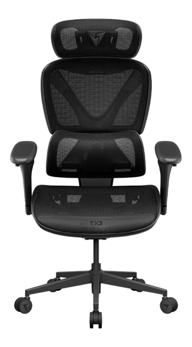 Thunderx3 XTC PRO Ergonomic Chair - Mesh Black (TEGC-3091101.11).