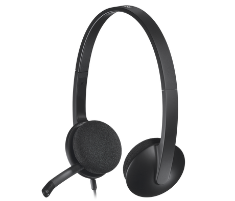 Logitech H340 USB Headset with Noise Cancelling Mic