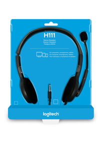 Logitech H111 Wired Stereo Headset - Image 4