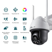 TP-Link VIGI 4MP Full Colour Wi-Fi Pan/Tilt Network Camera - Image 5