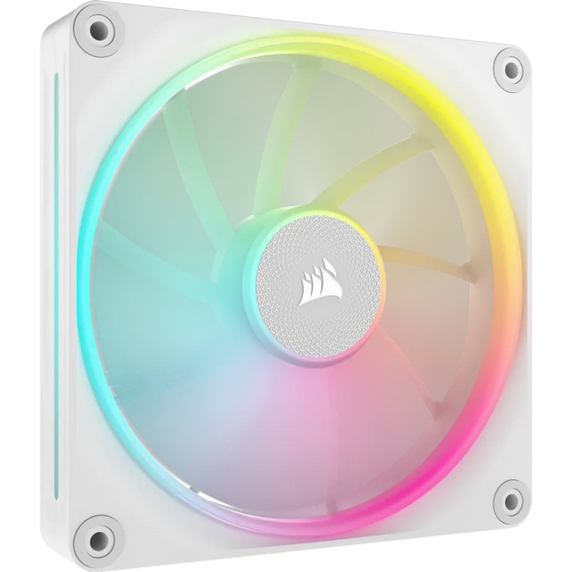 Corsair iCUE LINK LX140 RGB 140mm Magnetic Levitation Fan 350-2000 RPM (White)