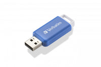 Verbatim Databar USB 2.0 Drive Blue 64GB Black