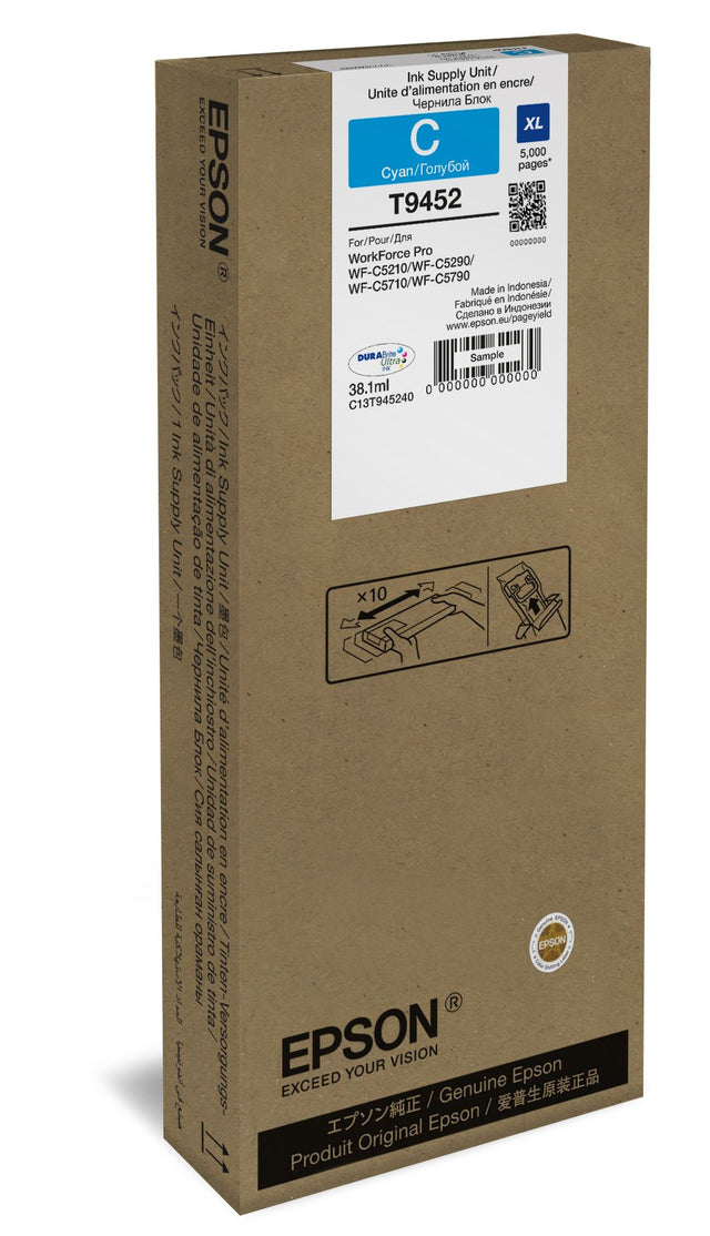 Epson Ink Bags Cyan XL T945240 WF-C5290DW