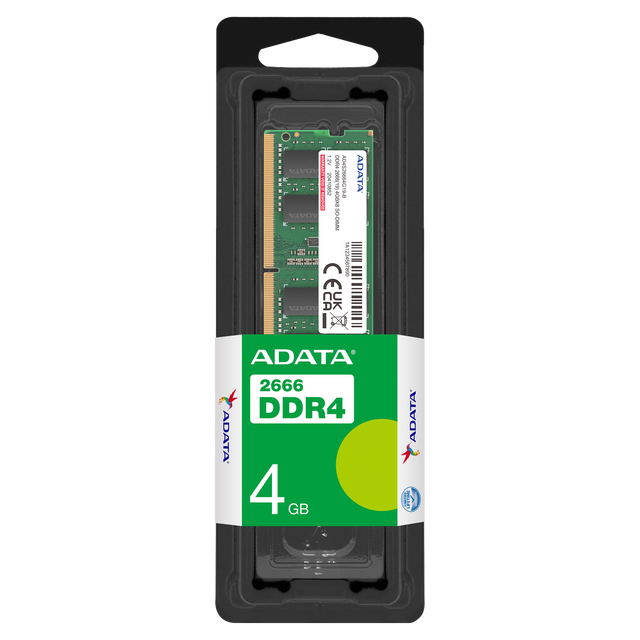 4GB ADATA SO-DIMM DDR4 PC-2666