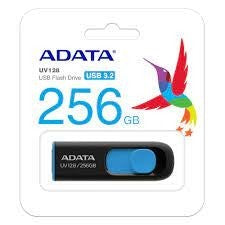 ADATA USB 3.2 RETRACTABLE  256GB BLK/BLU