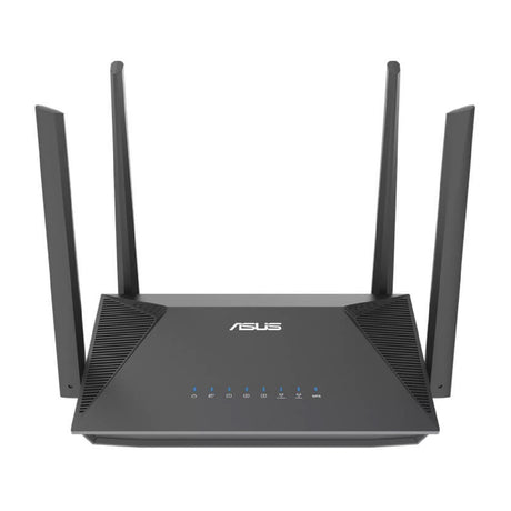 ASUS ROUTER, AX1800, 1201Mbps+574Mbps, 2.4GHz 2x2, 5GHz 2x2, 1xWAN, 3xLAN, AiMesh, VPN