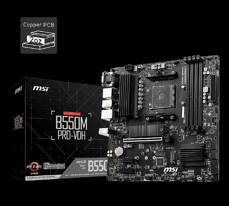 MSI B550M Pro-Vdh DDR4