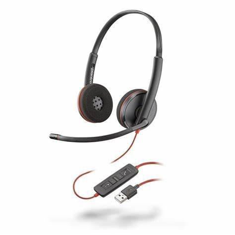 Poly Blackwire 3220 Stereo USB-A/C