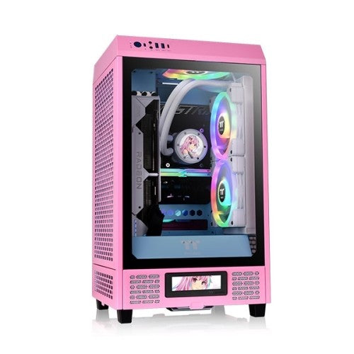 TT CASE, TOWER 200 PINK MINI CHASSIS