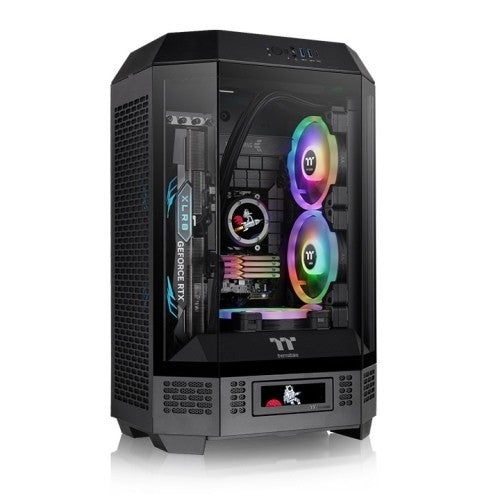 TT CASE, TOWER 300 BLACK MICRO CHASSIS