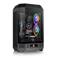 TT CASE, TOWER 300 BLACK MICRO CHASSIS
