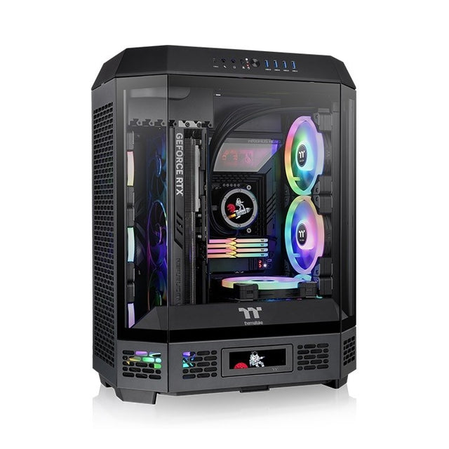TT CASE, THE TOWER 600 BLACK MID TOWER