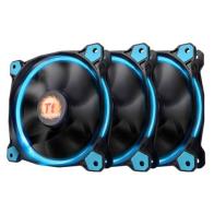 TT FAN, RIING 12 LED RADIATOR 3 PK BLUE