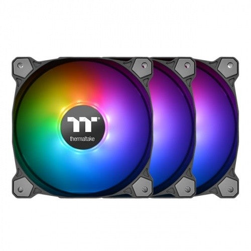 TT FAN, PURE 12 ARGB RADIATOR FAN 3 PACK