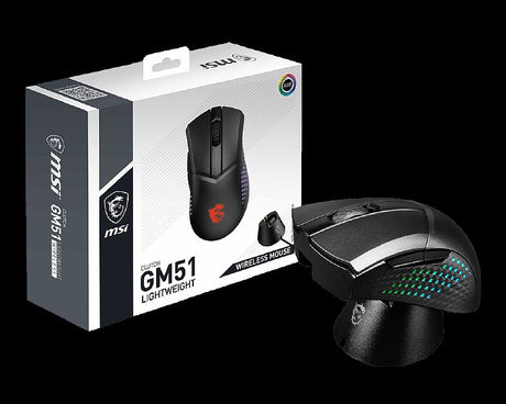 MSI Clutch GM51 Lightweight Wireless Mse