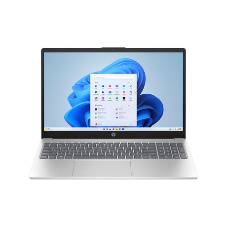 HP 15S 15.6" FHD UltraSlim AI U7-255U 8GB 512GB Win 11 Home Silver Notebook