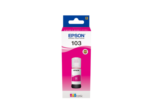 Epson 103 Ecotank Magenta Ink Bottle 65ml, 6500 Pages