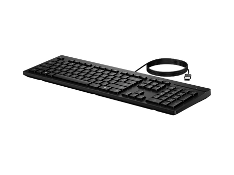 HP 125 G2 USB Wired Keyboard (OEM Packaging)