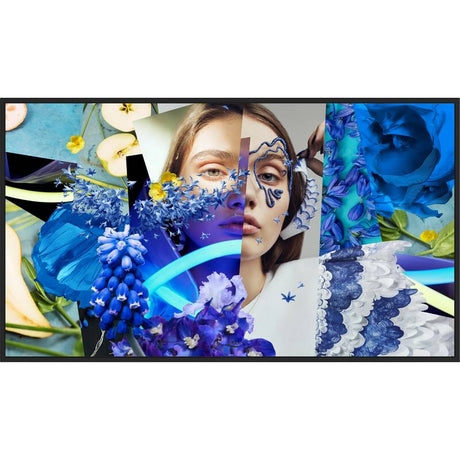 Hikvision 65-inch 4K Slim Digital Signage Display, 500cd/m², Wall-mounted, plastic shell
