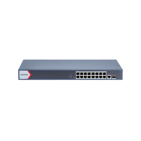 Hikvision 16 Port Gigabit Smart Managed PoE Switch