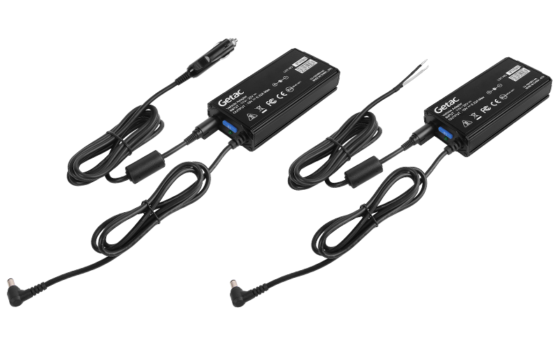 Getac 120W DC Vehicle Power Adapter Bare Wire for Docking Station
