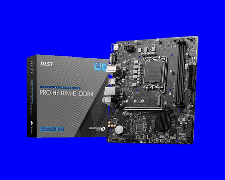 MSI H610M-E Pro DDR4