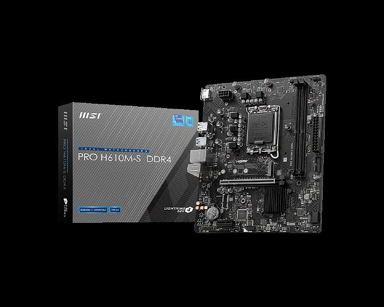 MSI H610M-S PRO DDR4 MAINBOARD