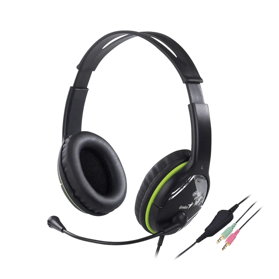 GENIUS HEADSET HS-400A GREEN