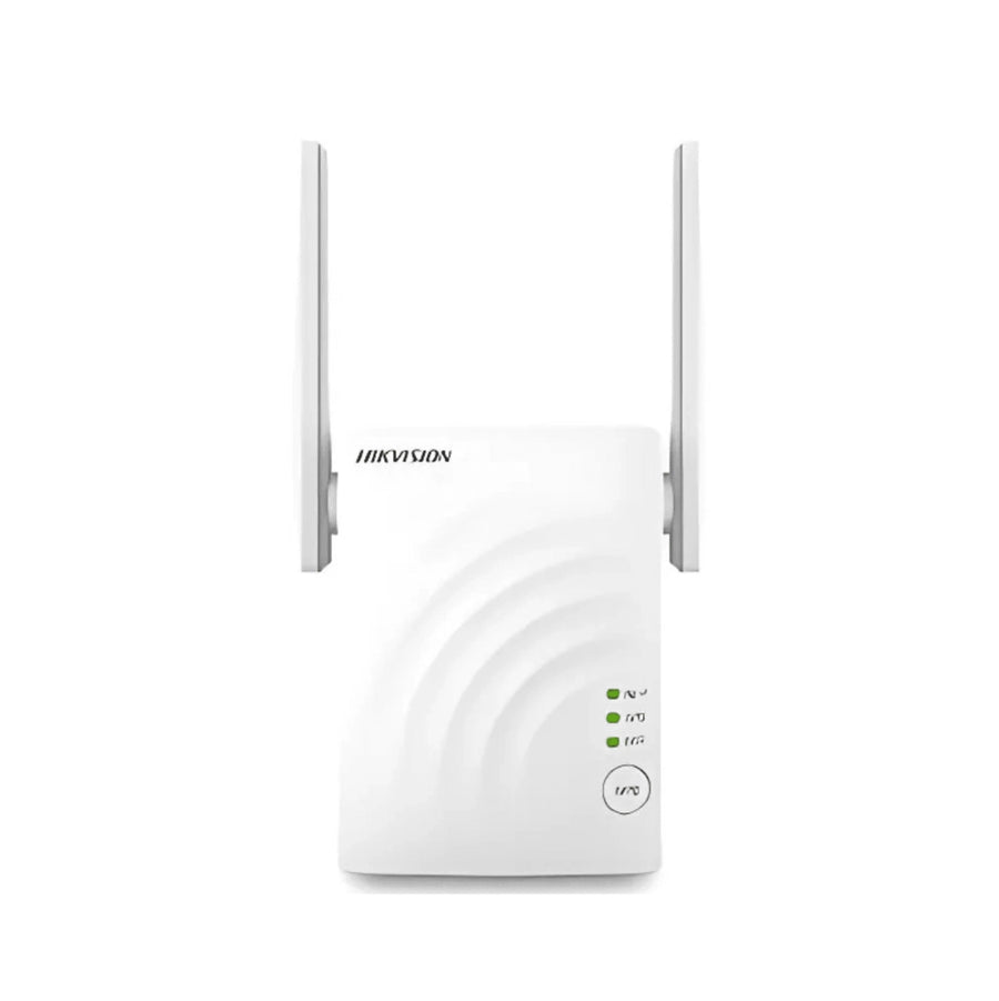 Hikvision Wireless Extender, AC1200M Dual-band WiFi5 wireless extender, 5GHz: 867Mbps + 2.4GHz 300Mbps, 1 × 100 Mbps LAN port, 2 × 5-dBi antennas
