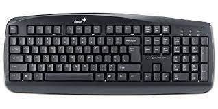 Genius PS/2 KB-110 Keyboard Portuguese