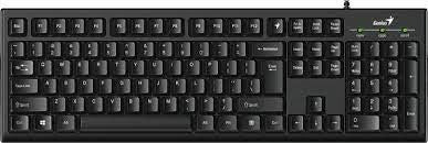 GENIUS USB KB-100 SMART BLACK KEYBOARD