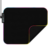 Lorgar Steller 913, Gaming mouse pad, High-speed surface, anti-slip rubber base, RGB backlight, USB - Image 3
