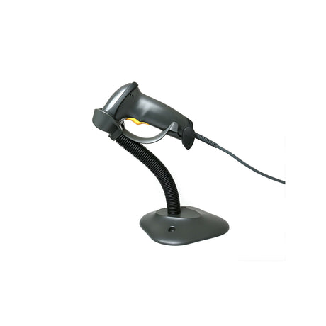 Zebra LS2208 Black with Stand USB Kit: LS2208-SR20007R Scanner, CBA-U01-S07ZAR USB Cable