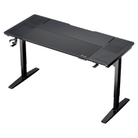 TX3 LAB-X Black ergonomic standing gaming desk
