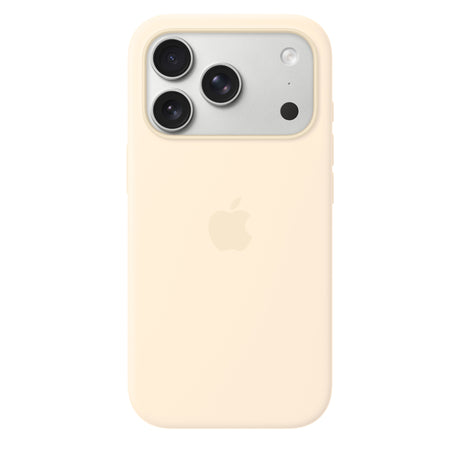 Apple iPhone 17 Pro Silicone Case with MagSafe - Vanilla