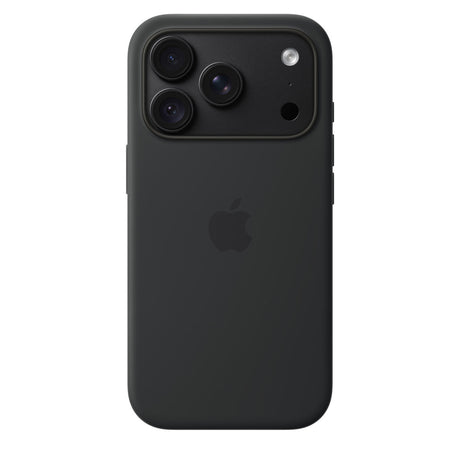 iPhone 18 Pro Silicone Case with MagSafe - Black, Model A3701
