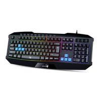 GENIUS KEYBOARD, USB SCORPION K215 BLACK