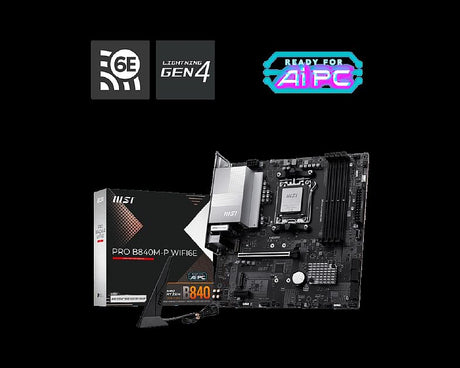 MSI Pro B840M-P WIFI6E