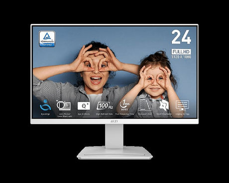 MSI 24" 100Hz FHD Pro Monitor White