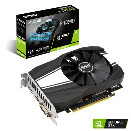 Mecer ASUS Phoenix NVIDIA GeForce GTX1650S OC 4GB GDDR6 Graphics Card/ PCI-Express 3.0