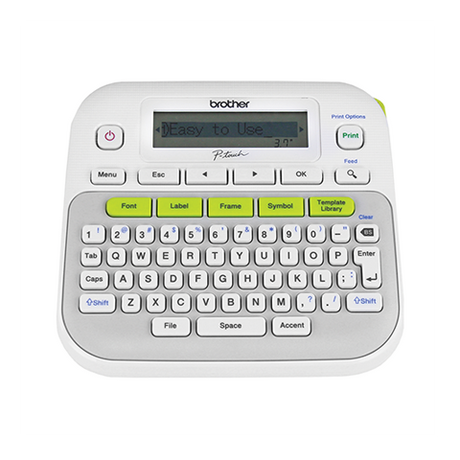 Brother Handheld 2 Line Label Printer/ 6-12mm tapes