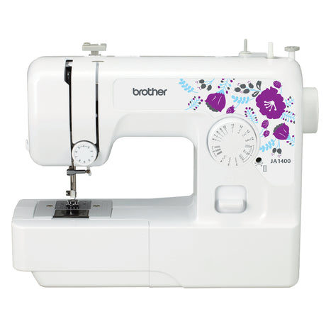 Brother JA1400 Basic Multi Purpose Sewing Machine (Purple)
